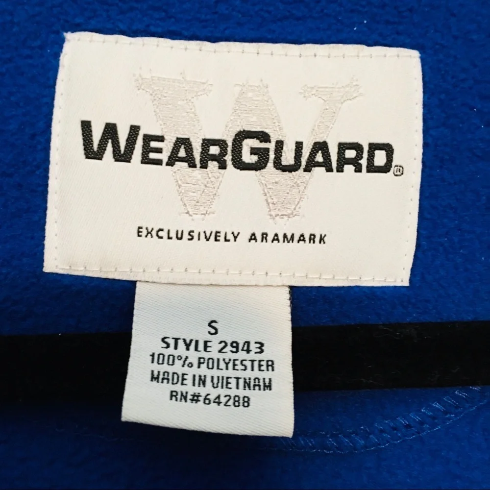 Aramark WearGuard Fleece Jacket Size Small - Picture 4 of 6